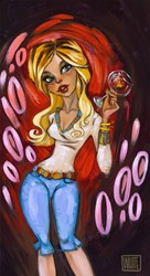 Wine Over Love by Todd White - Limited Edition Canvas on Board sized 10x18 inches. Available from Whitewall Galleries