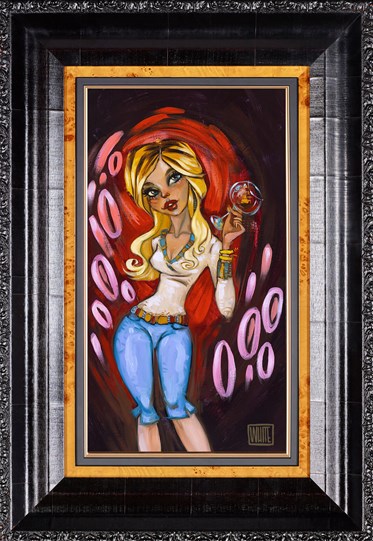 Wine Over Love by Todd White - Framed Limited Edition Canvas on Board